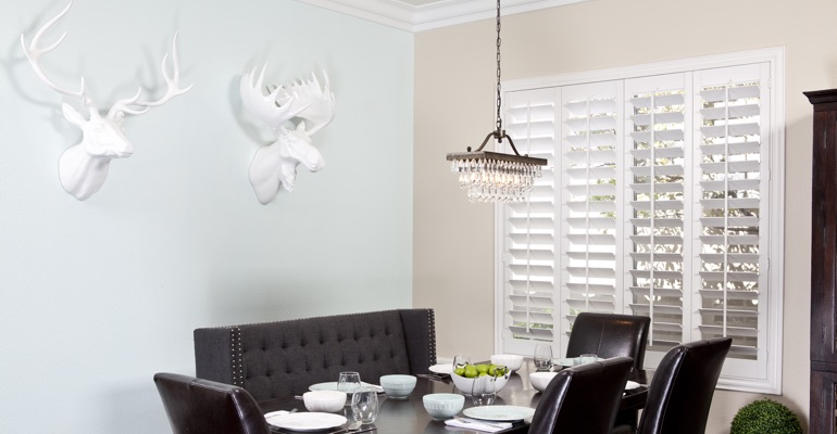 Destin dining room shutters